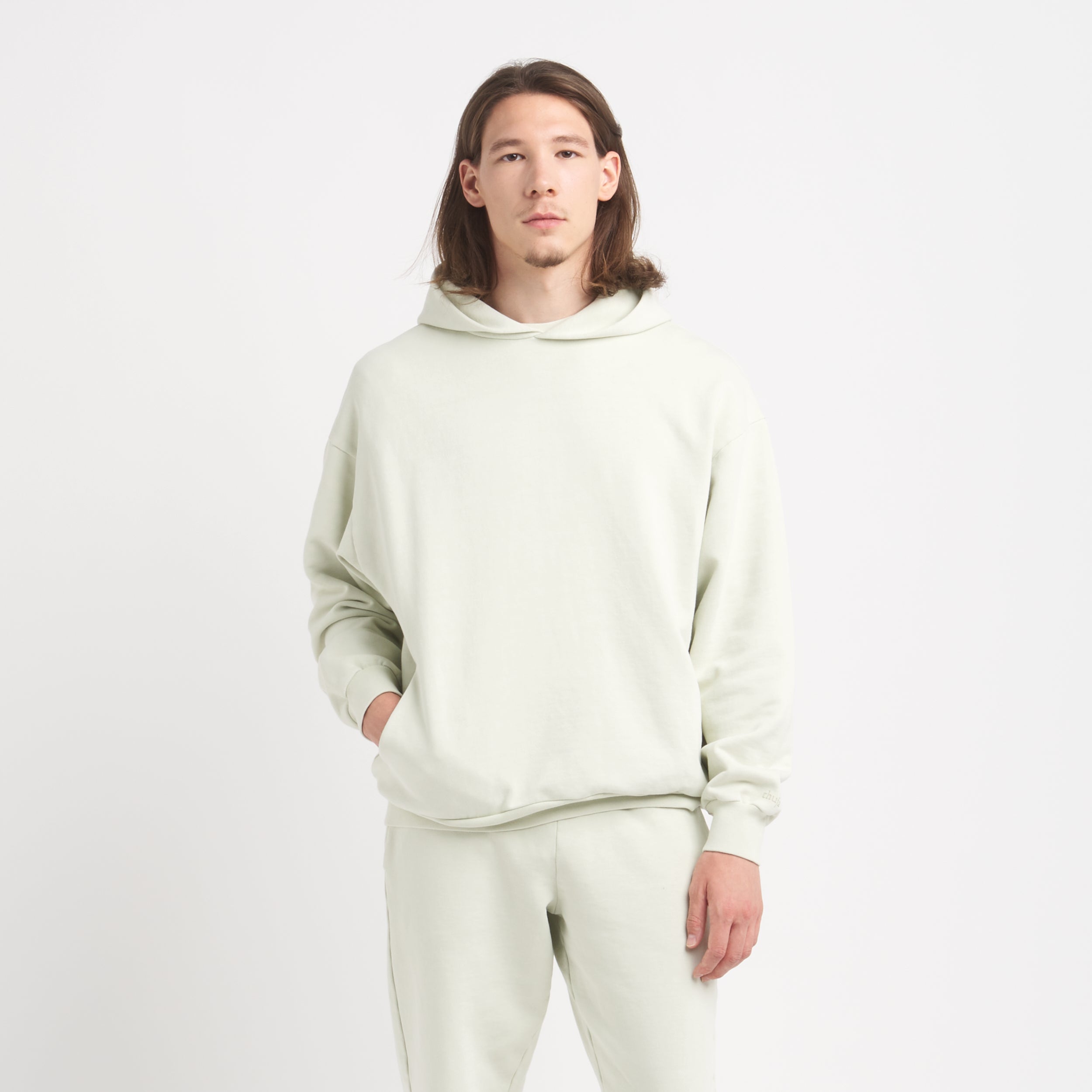 Organic Sweatshirt Brentonico Green