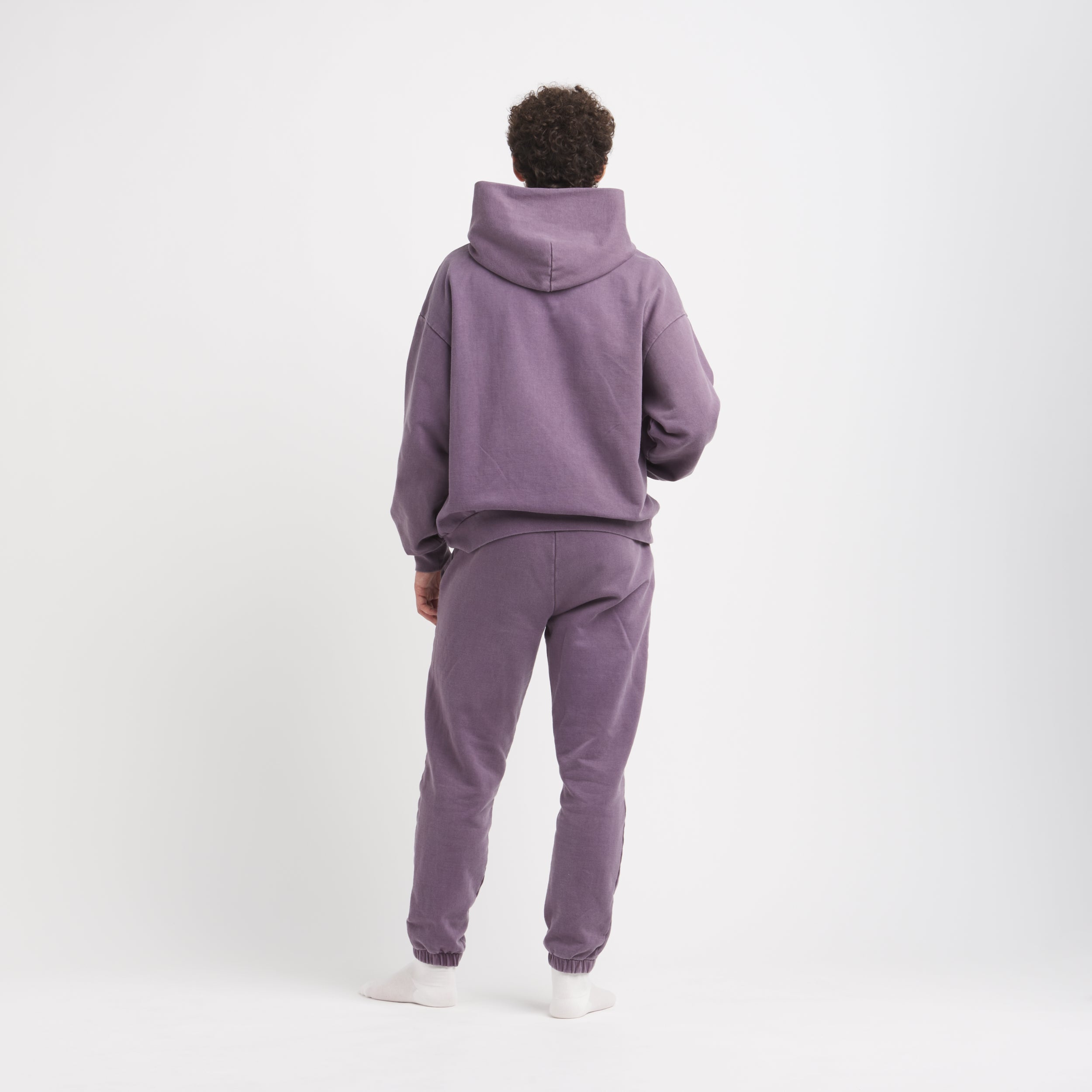 Organic Trousers Madder Violet